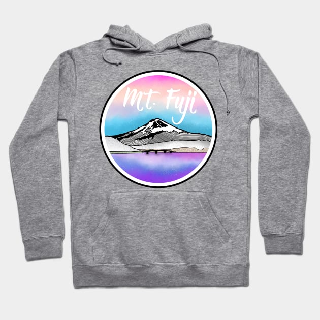 Mount Fiji Hoodie by mailboxdisco